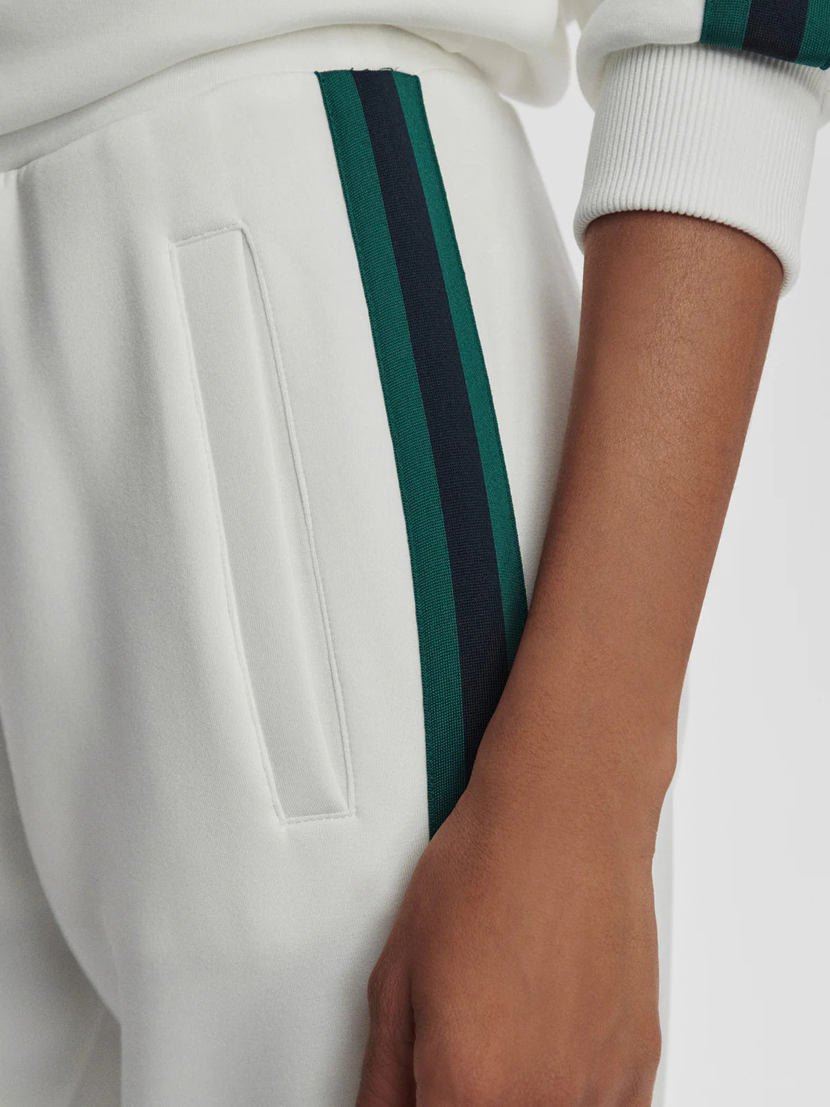 Raymar Slim Stripe Cuff Pant 26"