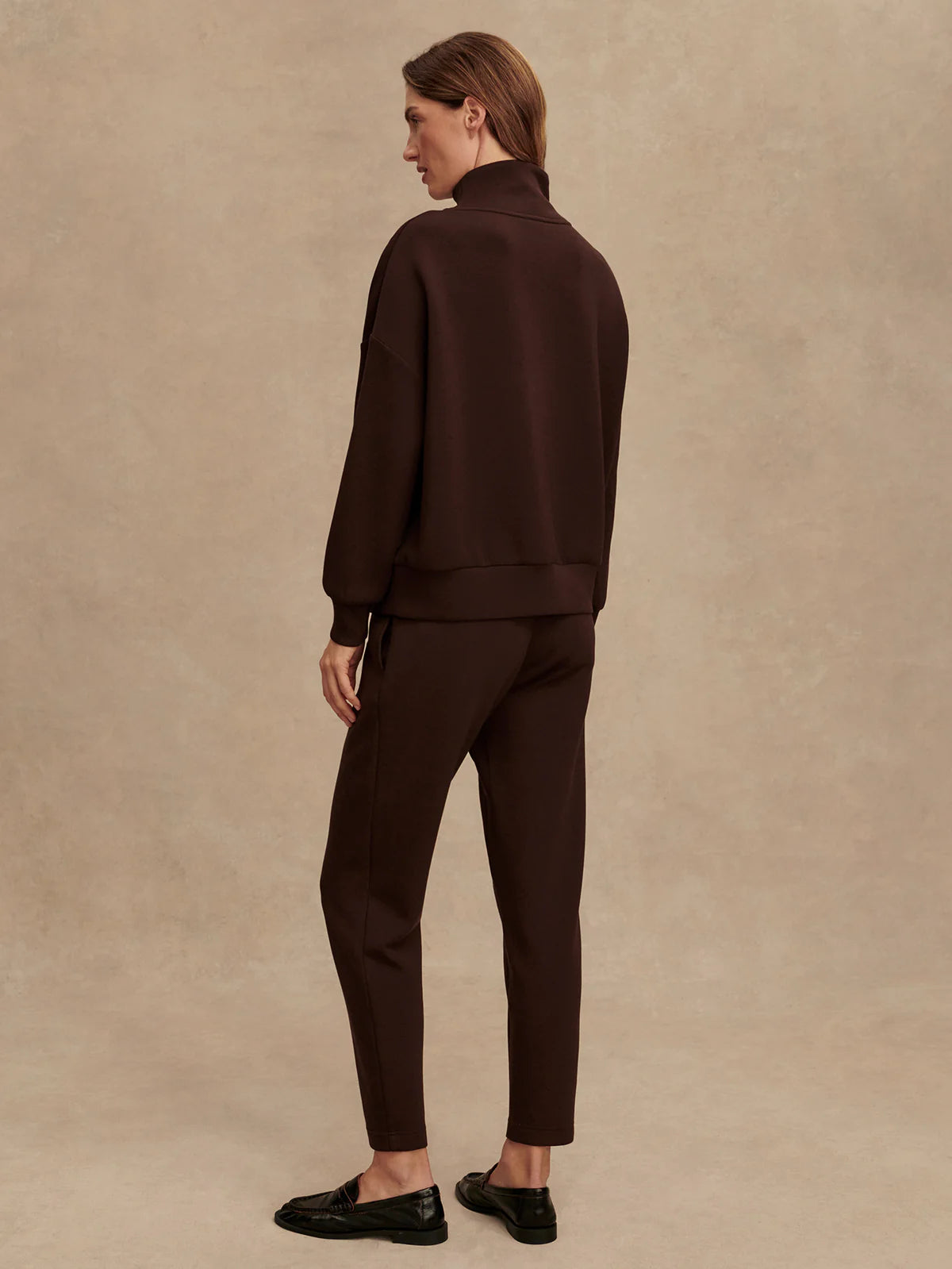 The Slim Pant 25" in Coffee Bean