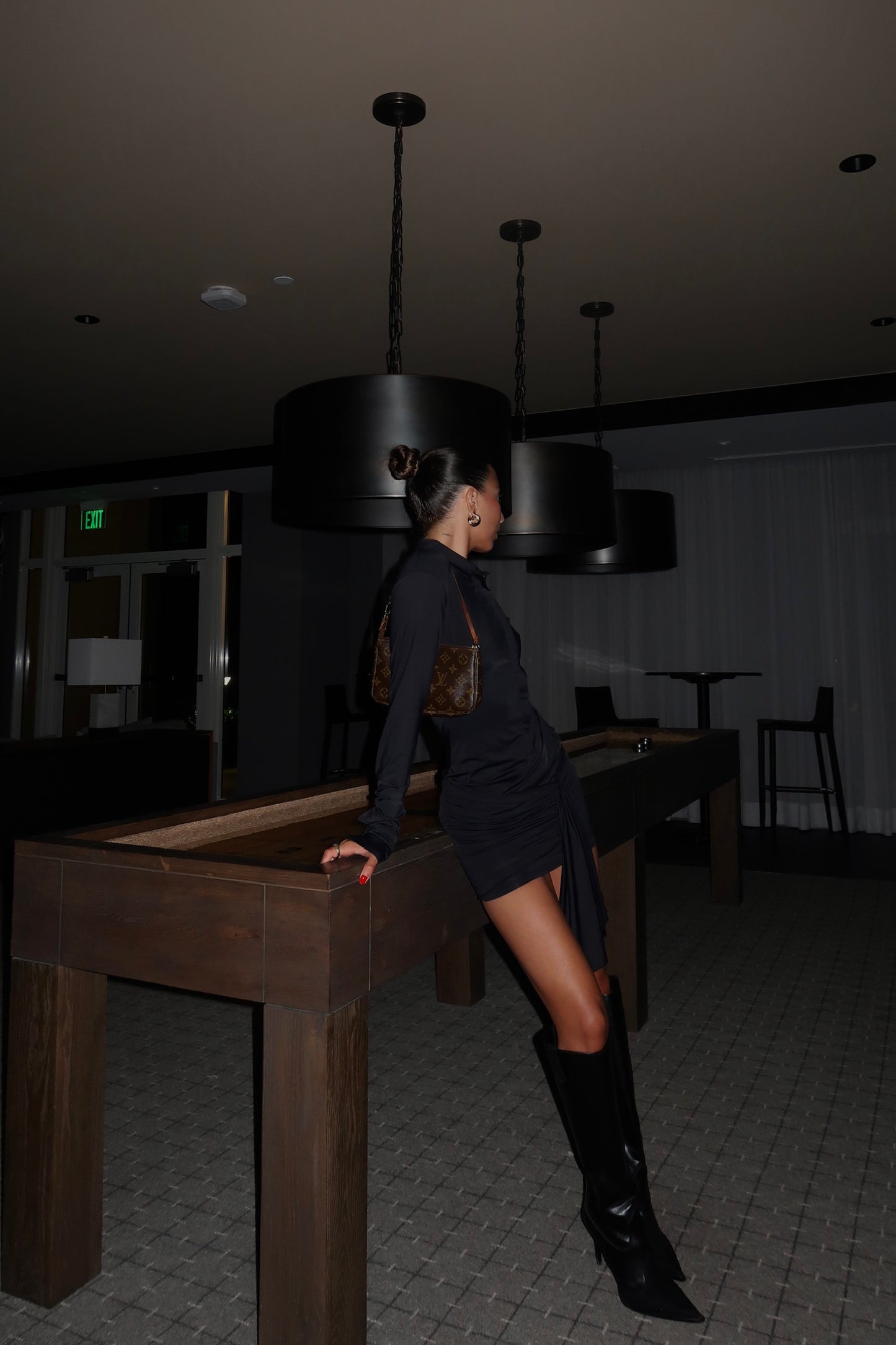SOHO MINI DRESS
ONYX