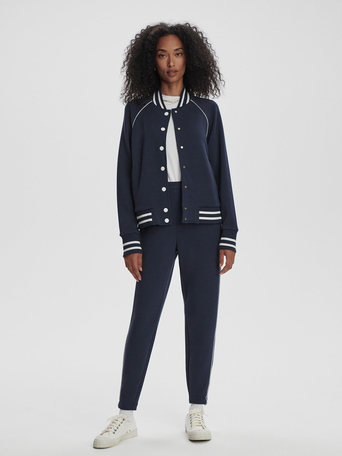 Jepson Club Jacket in Navy