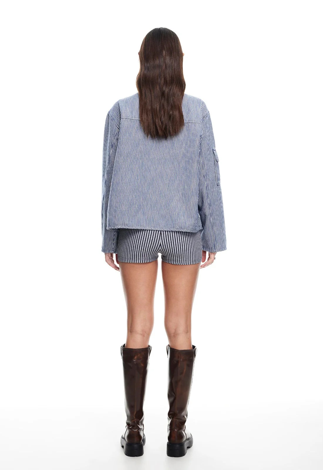 RENACIDA JACKET | DENIM STRIPE
