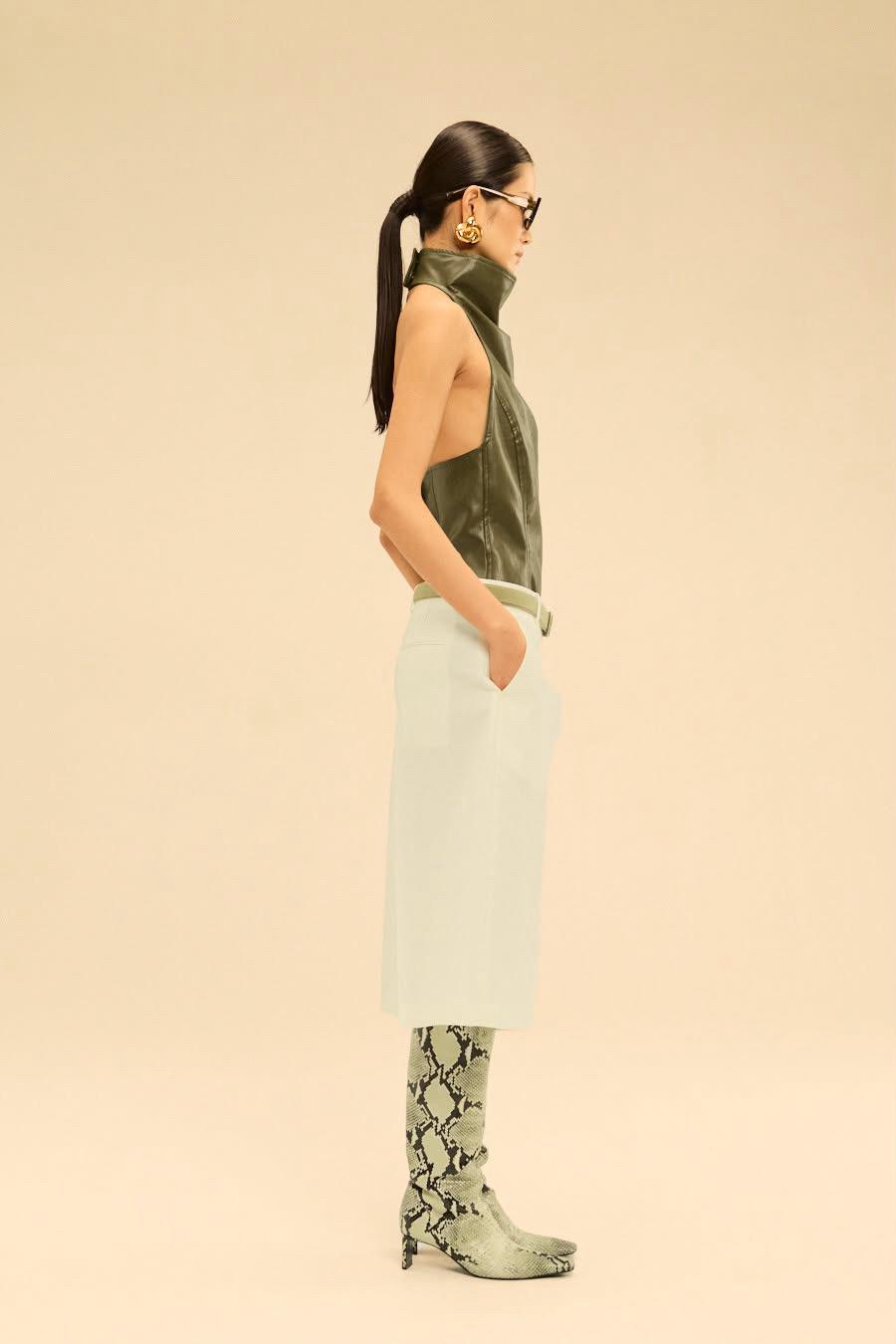 NOIR TOP - OLIVE