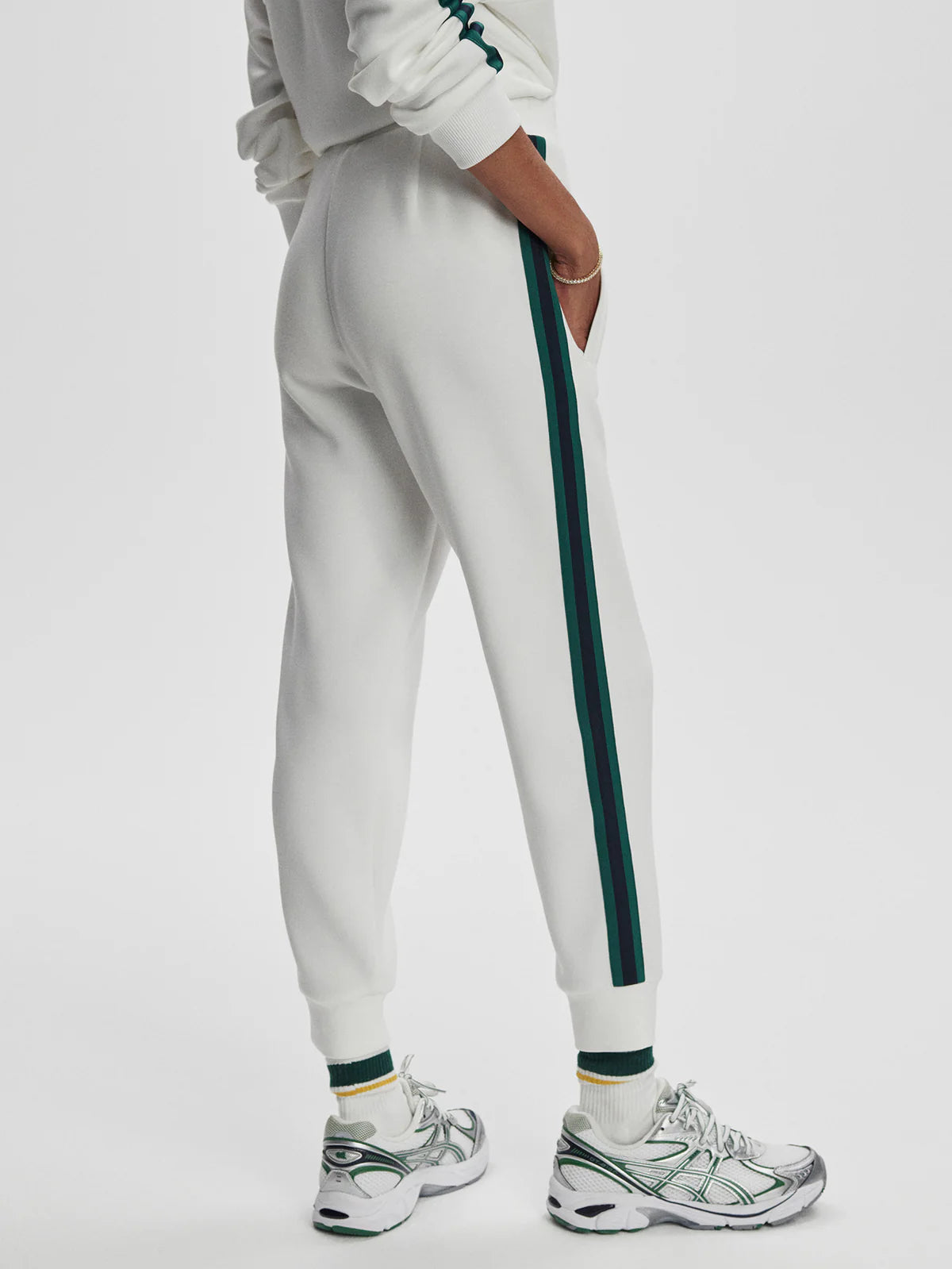 Raymar Slim Stripe Cuff Pant 26"