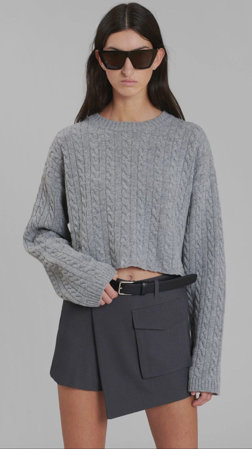 FALDA JUDY EN GRIS