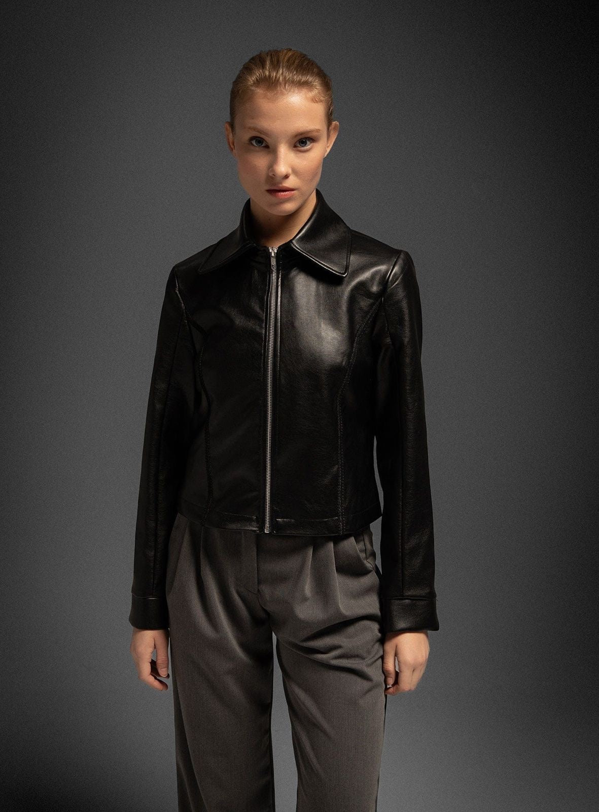GABRIELLA BLACK SHORT JACKET