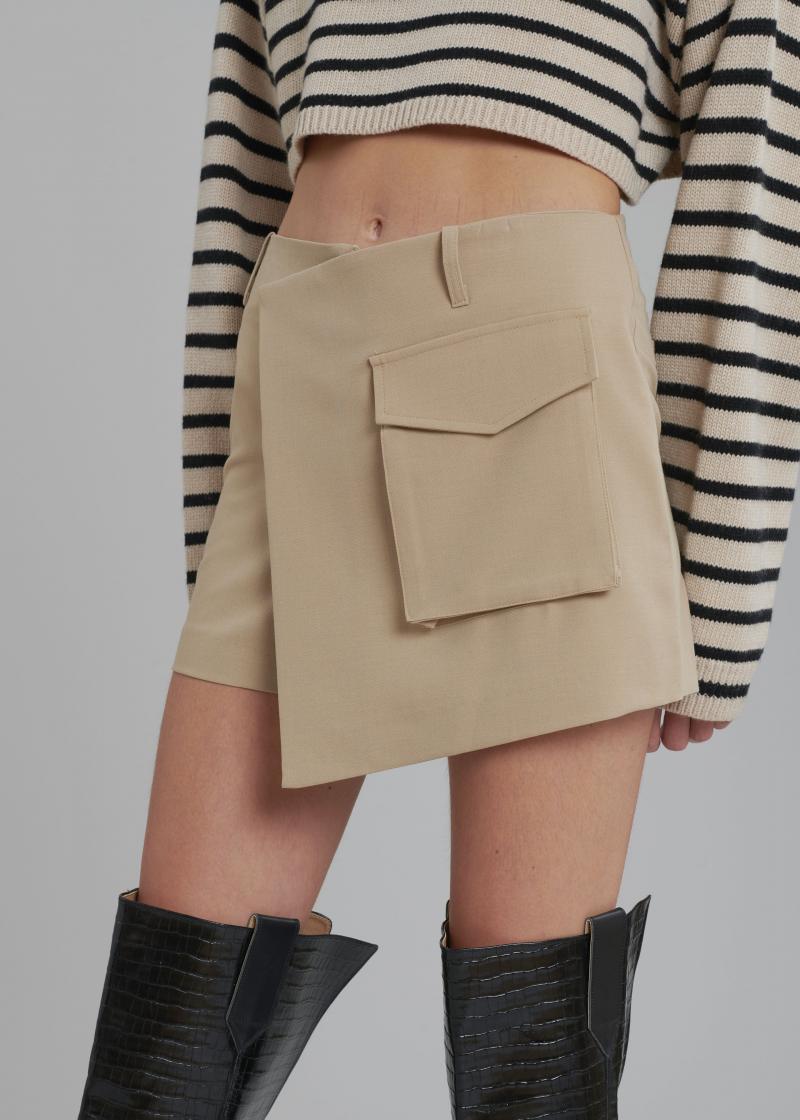 FALDA JUDY EN BEIGE