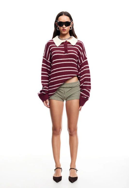 RISING SUN JERSEY CRIMSON