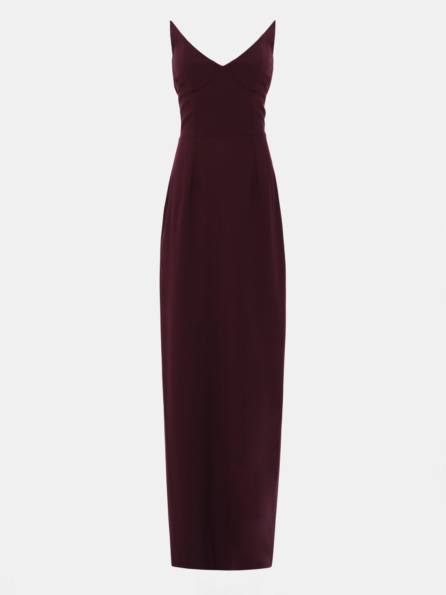 BIMBA DRESS - BURGUNDY