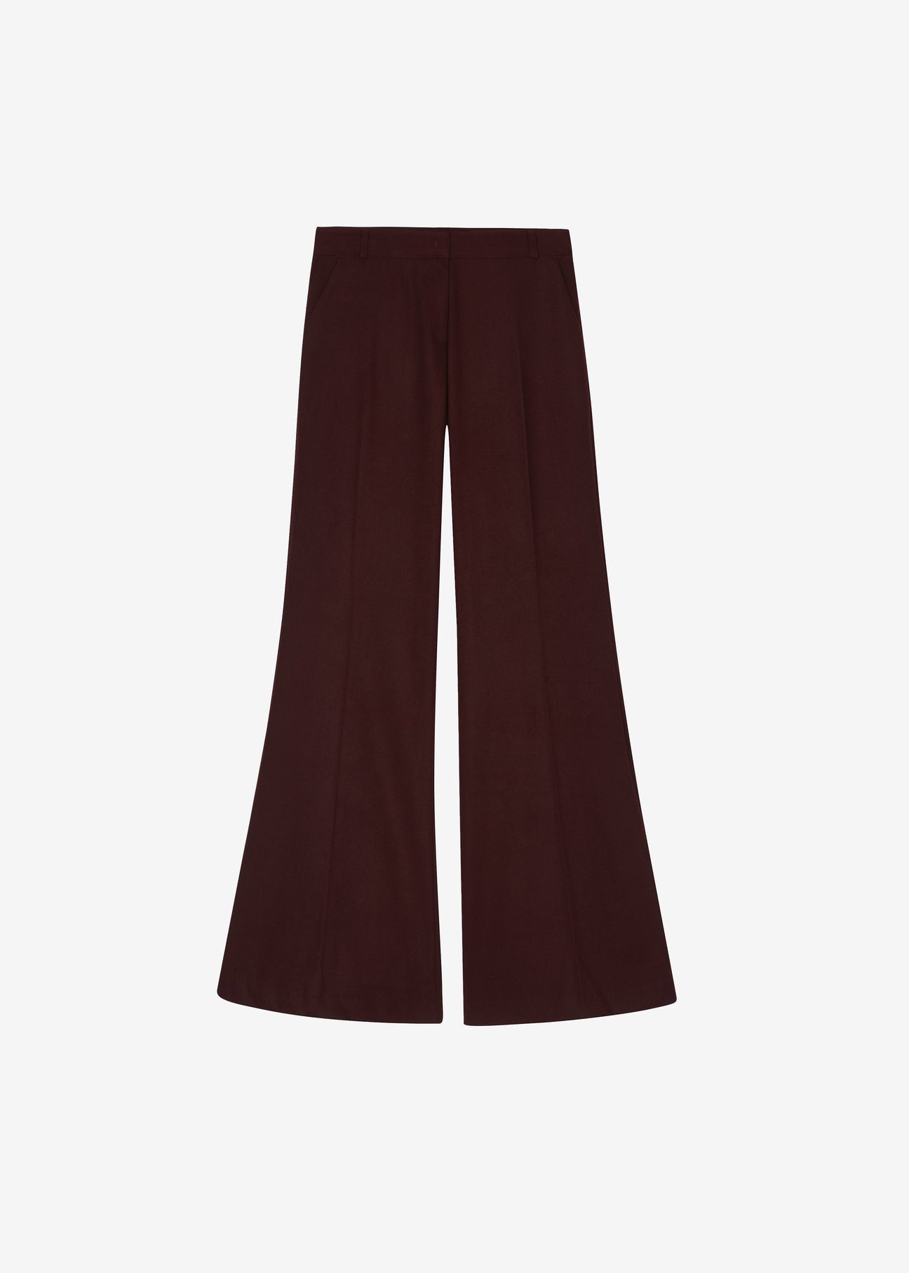 TALIA PANT IN BURGUNDY