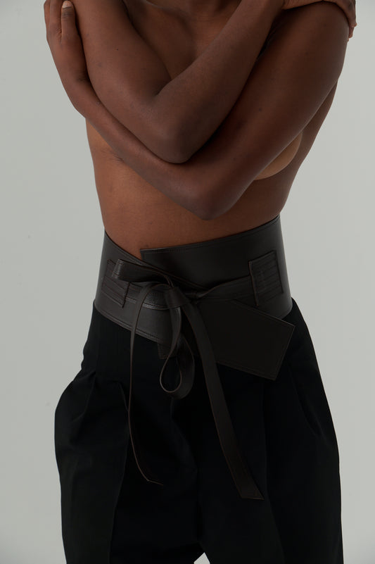 LA ESPABILÁ BELT - DARK CHOCOLATE