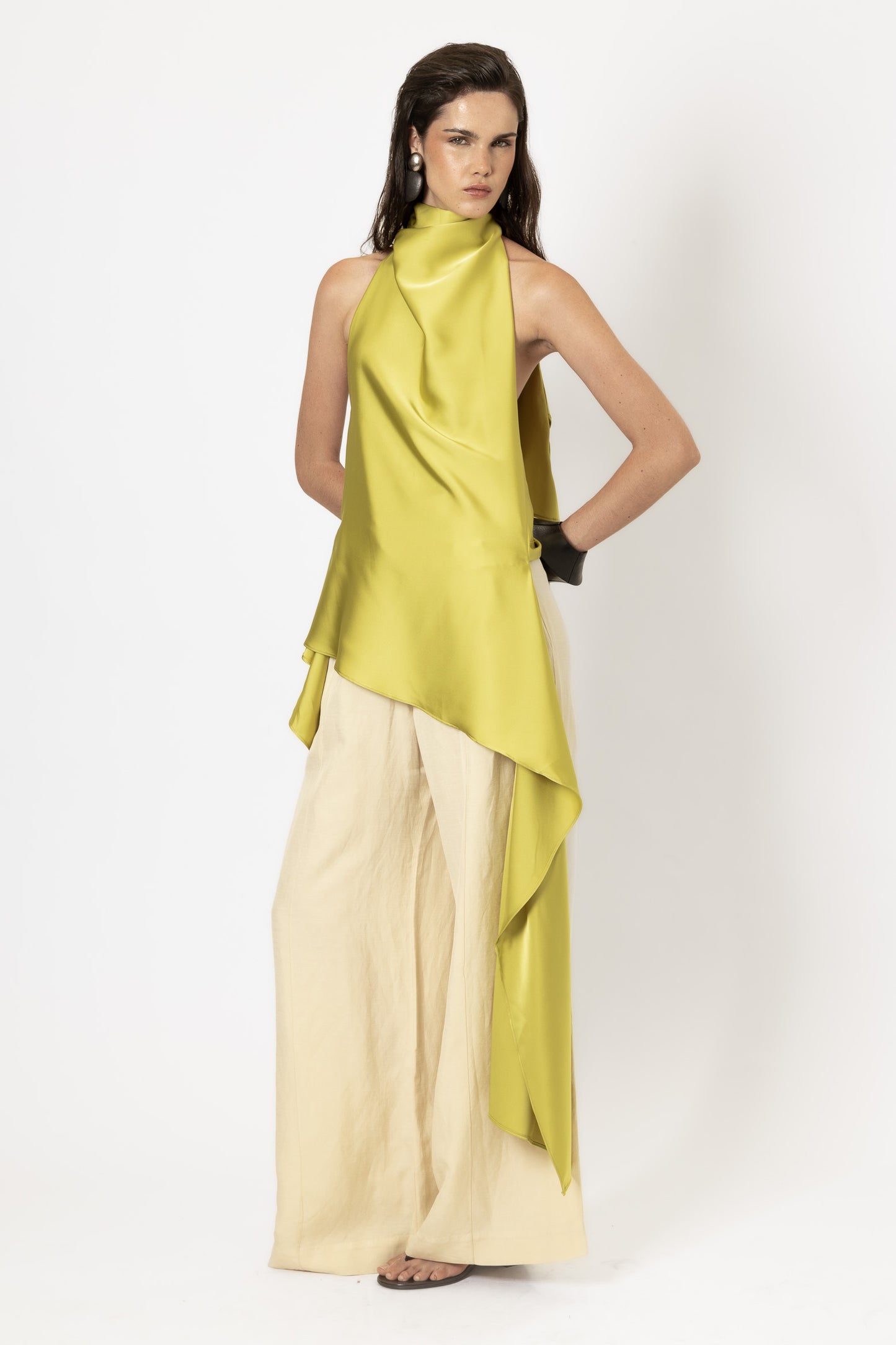 LA JOYITA BLOUSE - LIME