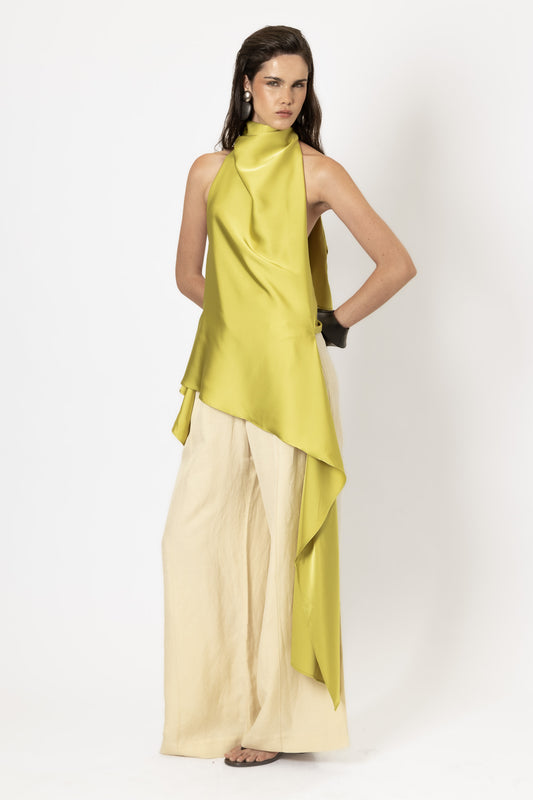 LA JOYITA BLOUSE - LIME