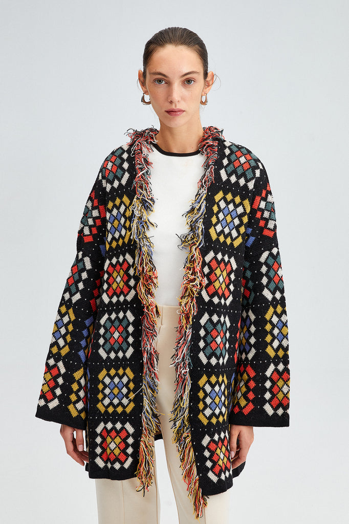 ETHNIC CARDI