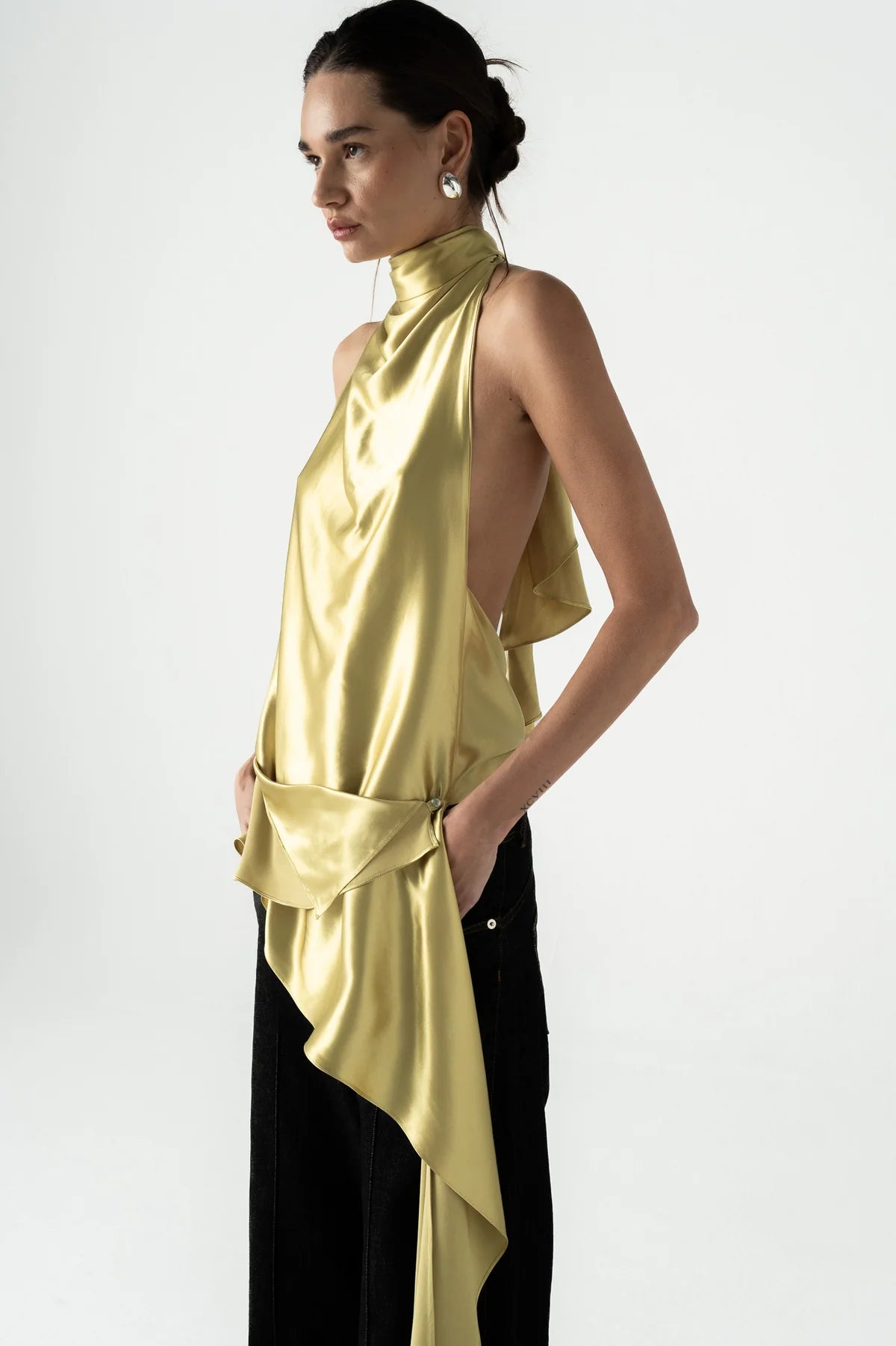 LA JOYITA BLOUSE - LIME