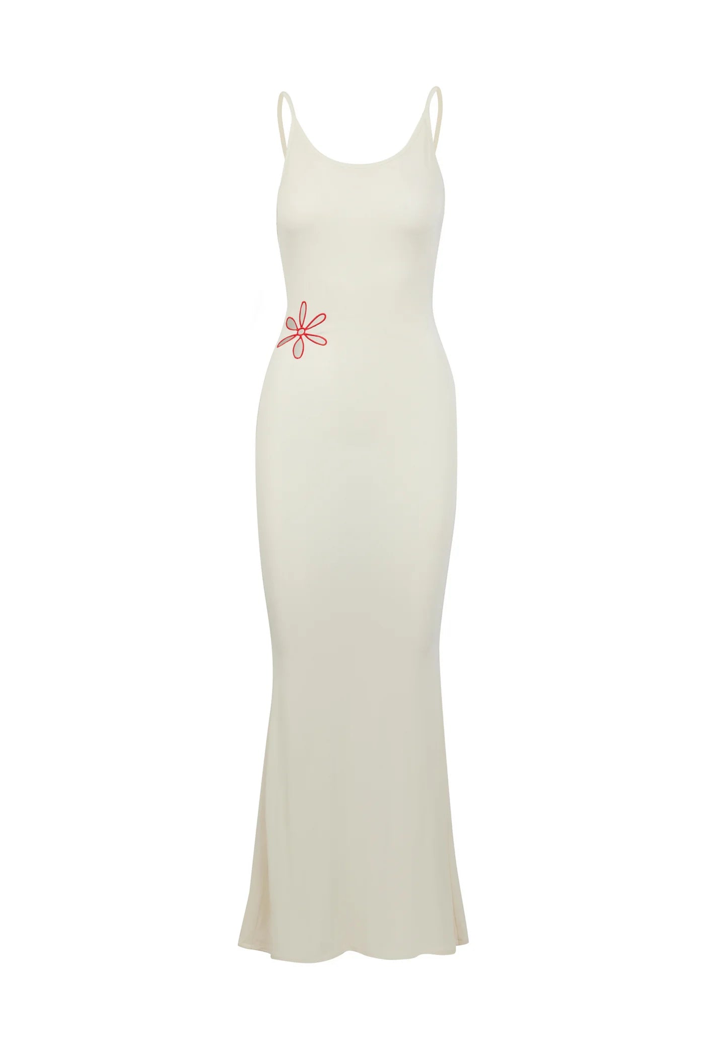 STELLA CUT OUT DRESS CREME