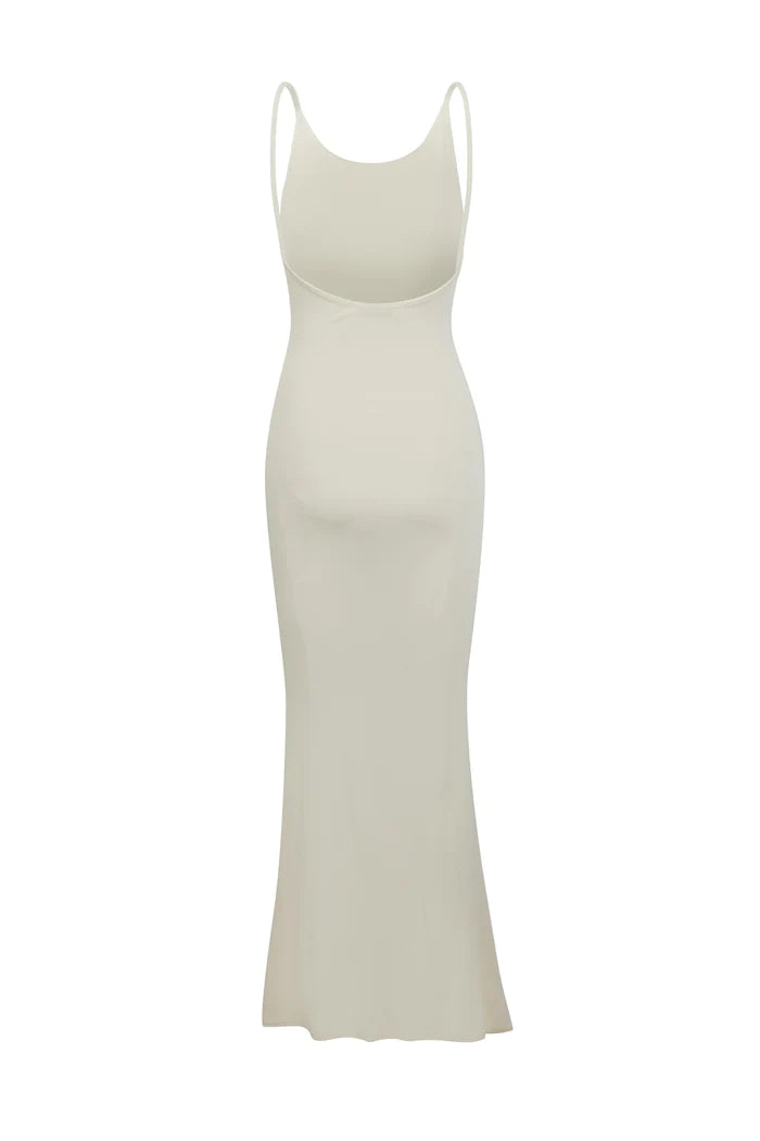 STELLA CUT OUT DRESS CREME