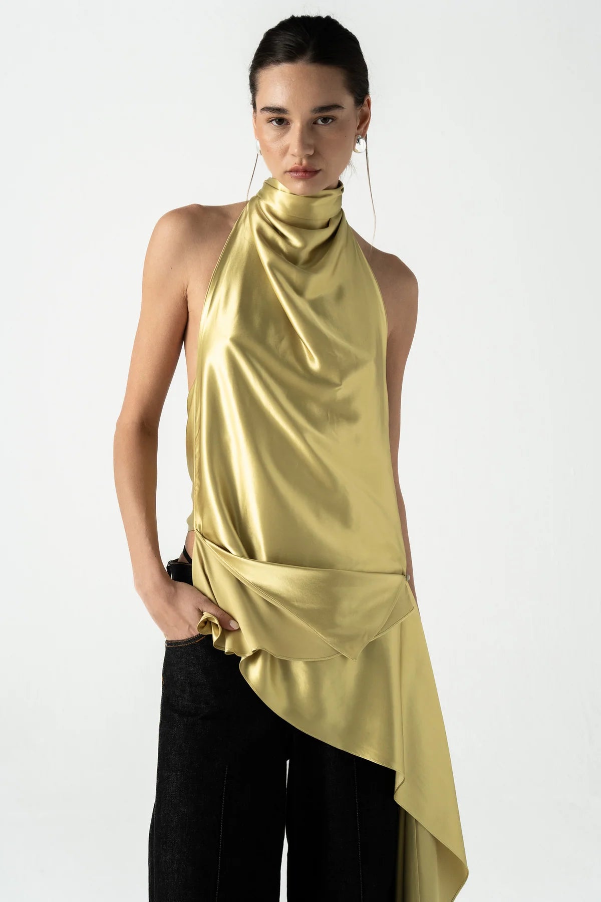 LA JOYITA BLOUSE - LIME