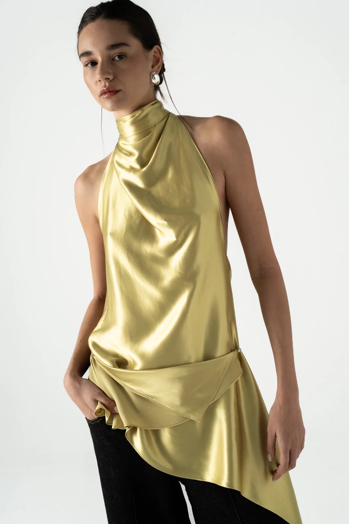 LA JOYITA BLOUSE - LIME