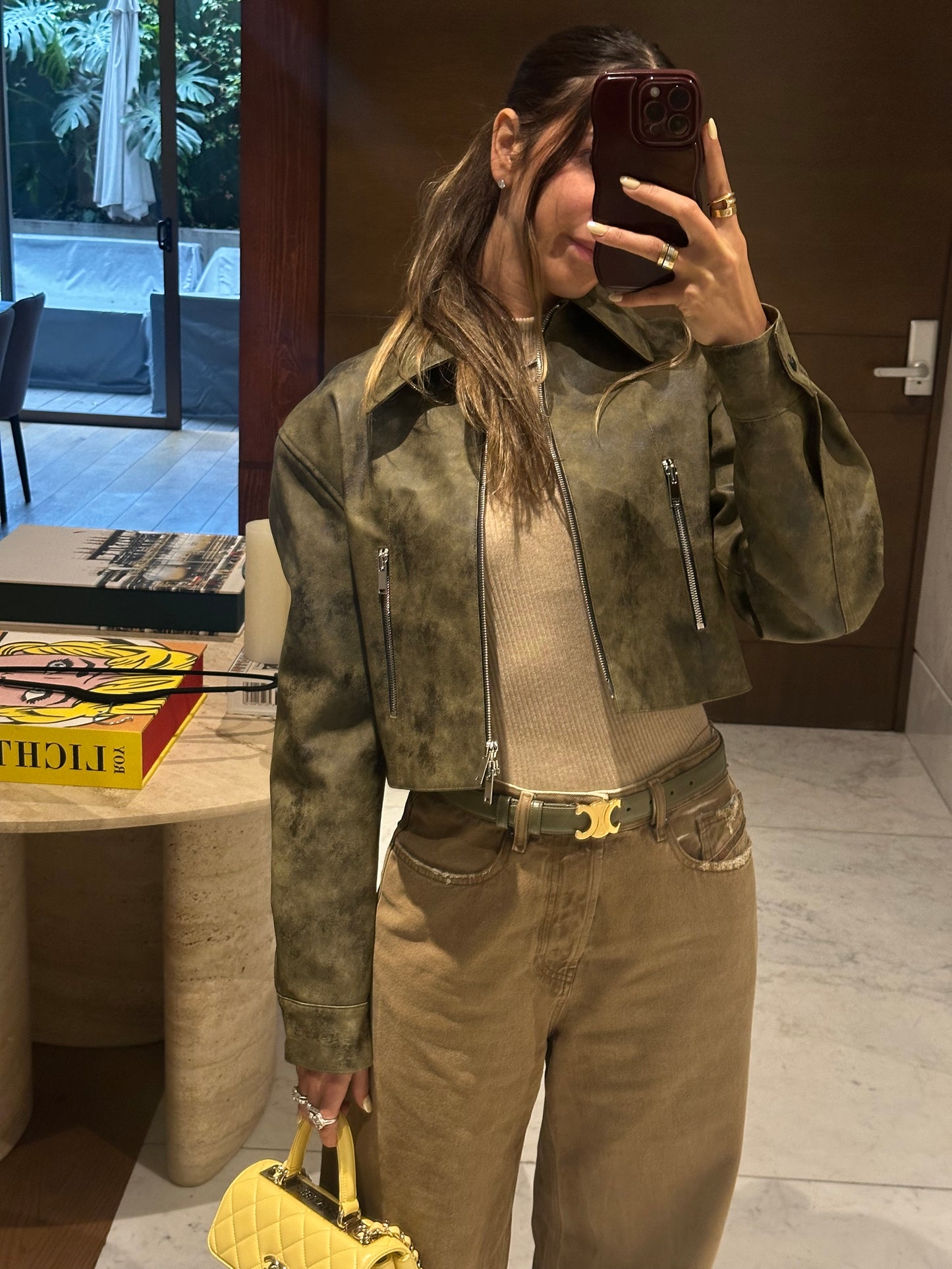 KATE LEATHER JACKET