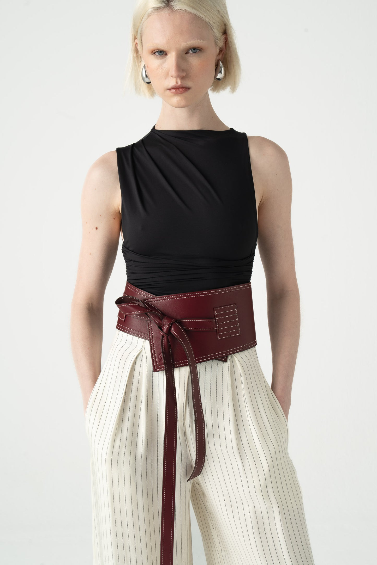 LA ESPABILÁ BELT - BURGUNDY