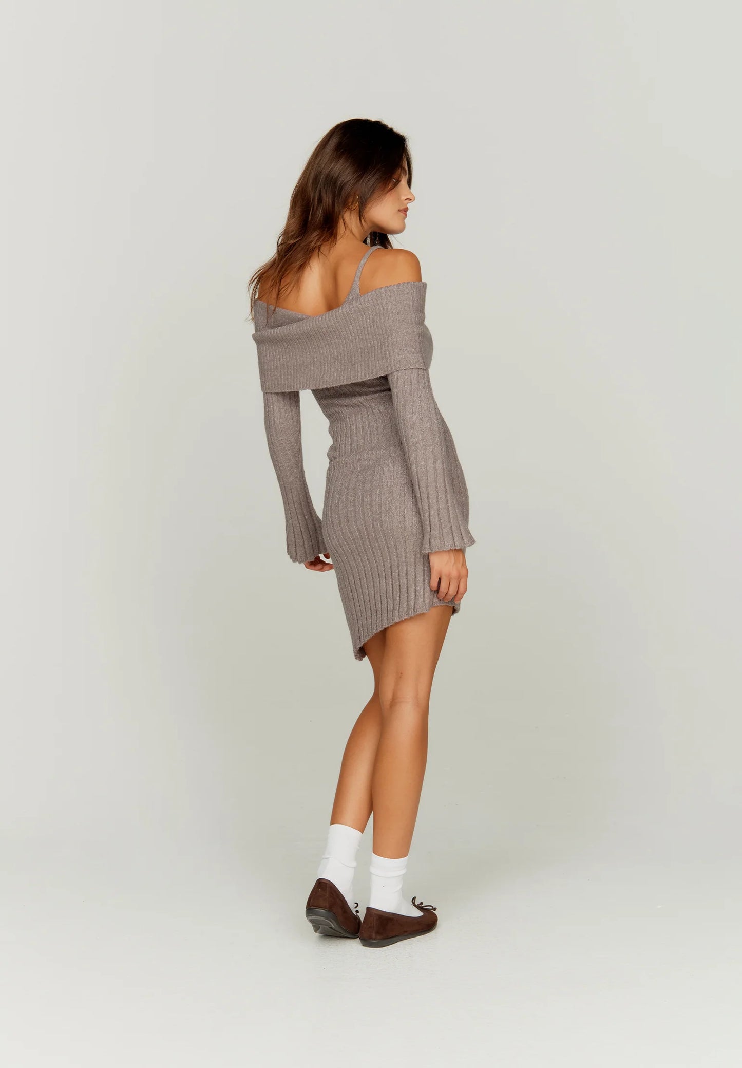 CHUNKY RIBBED DRESS