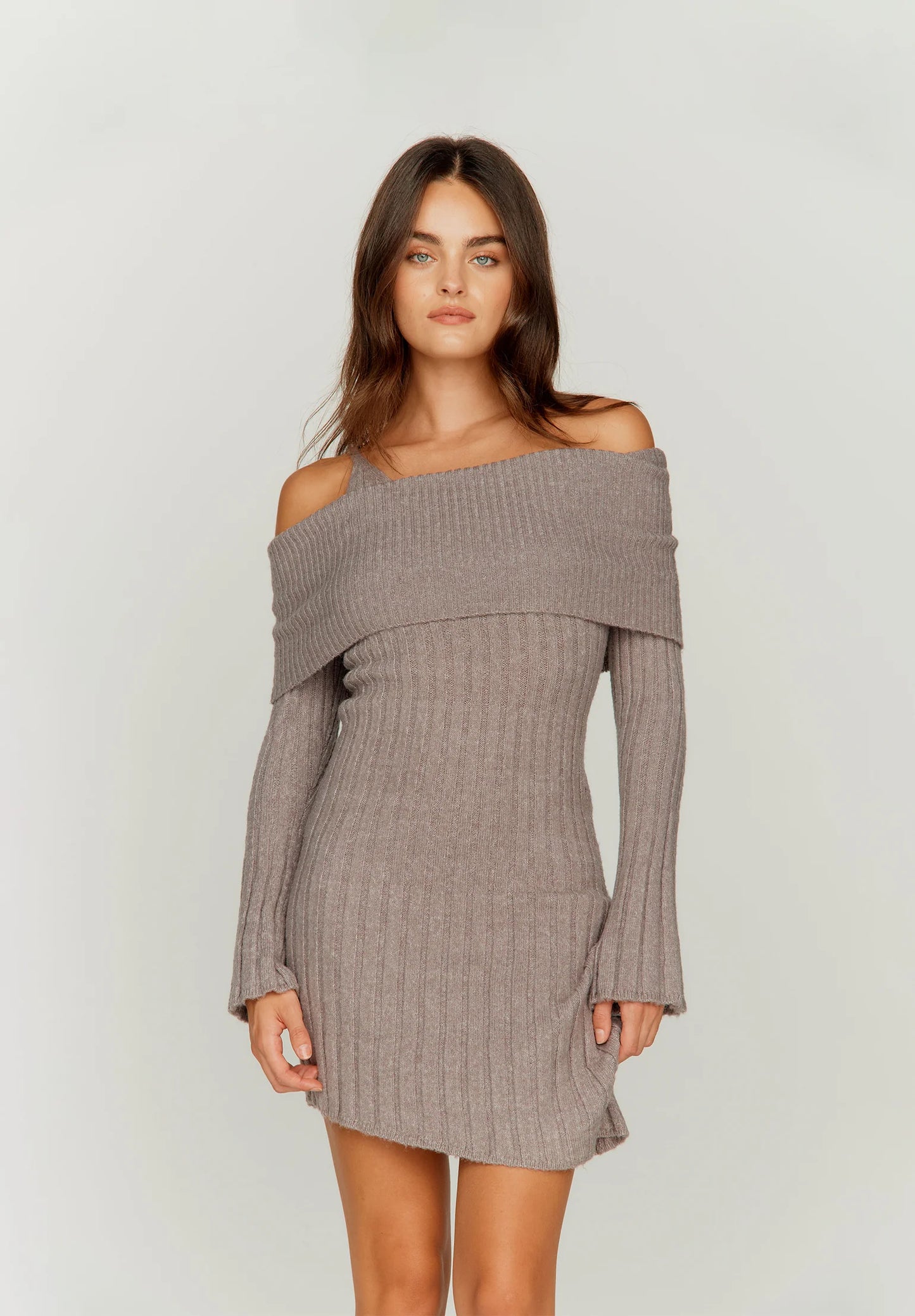 CHUNKY RIBBED DRESS