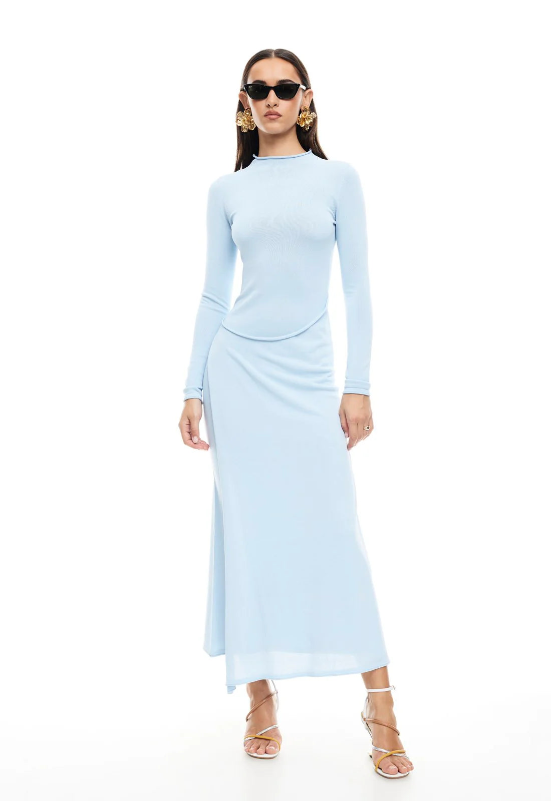 RESOLUTION MAXI DRESS
BLUE