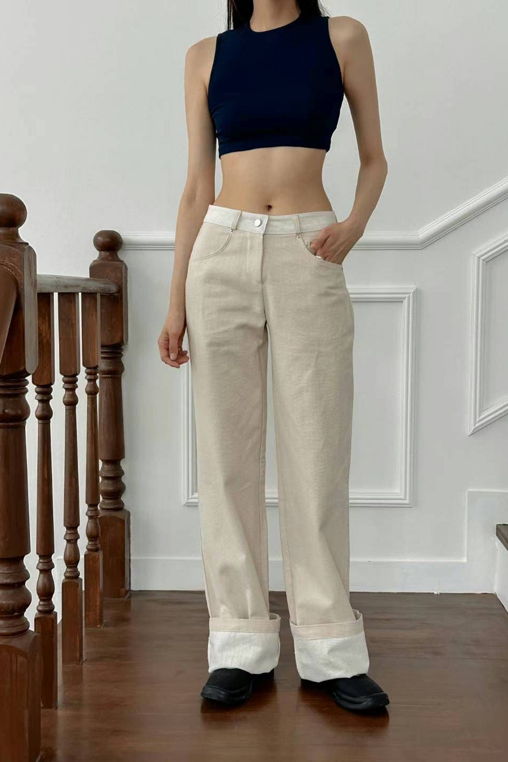 KAE PANT IN BEIGE