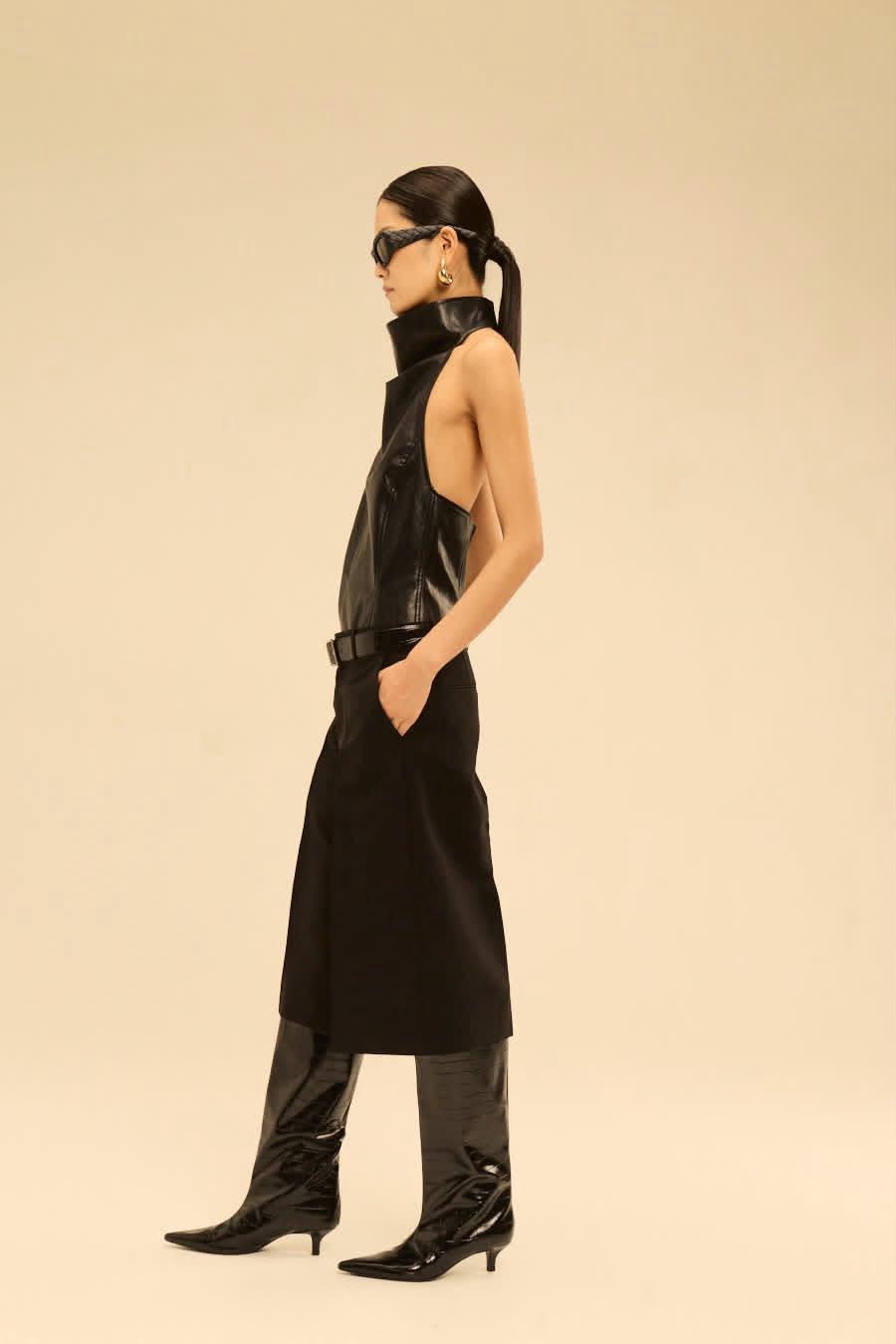 NOIR TOP - BLACK