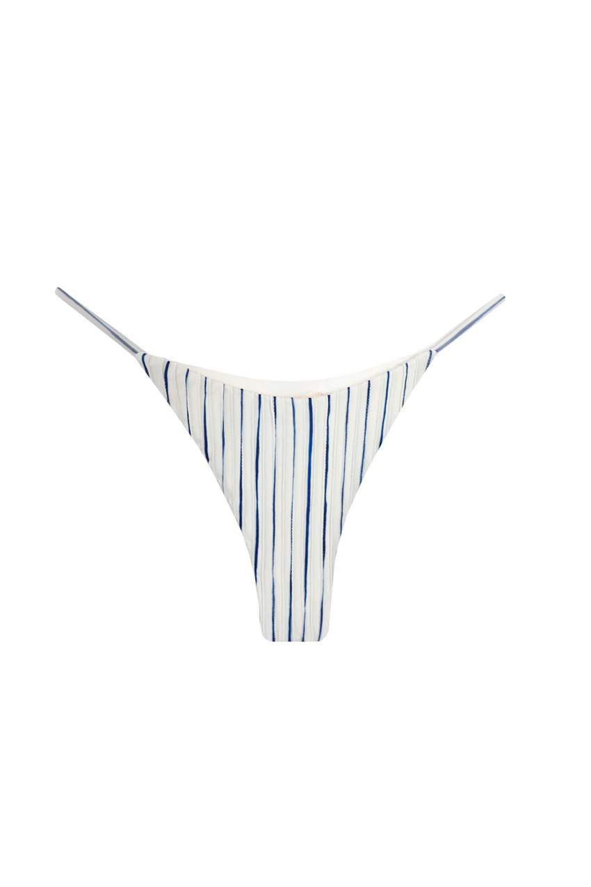 NERVURA STRIPED BIKINI