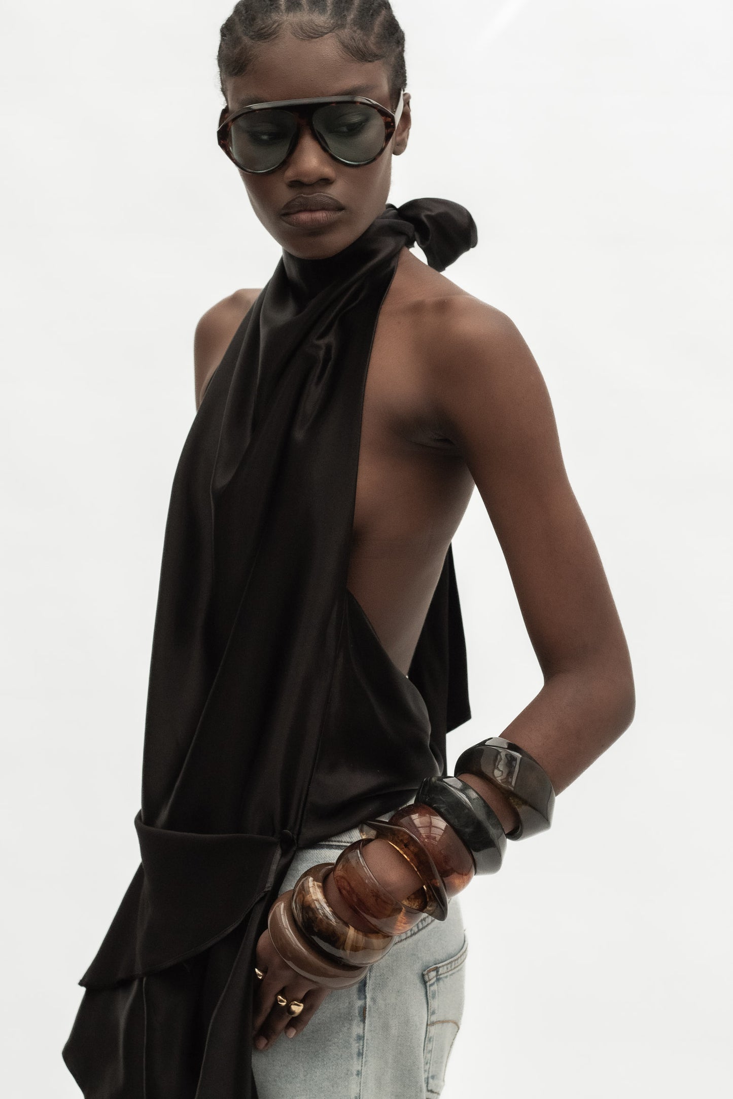 LA JOYITA BLOUSE - BLACK