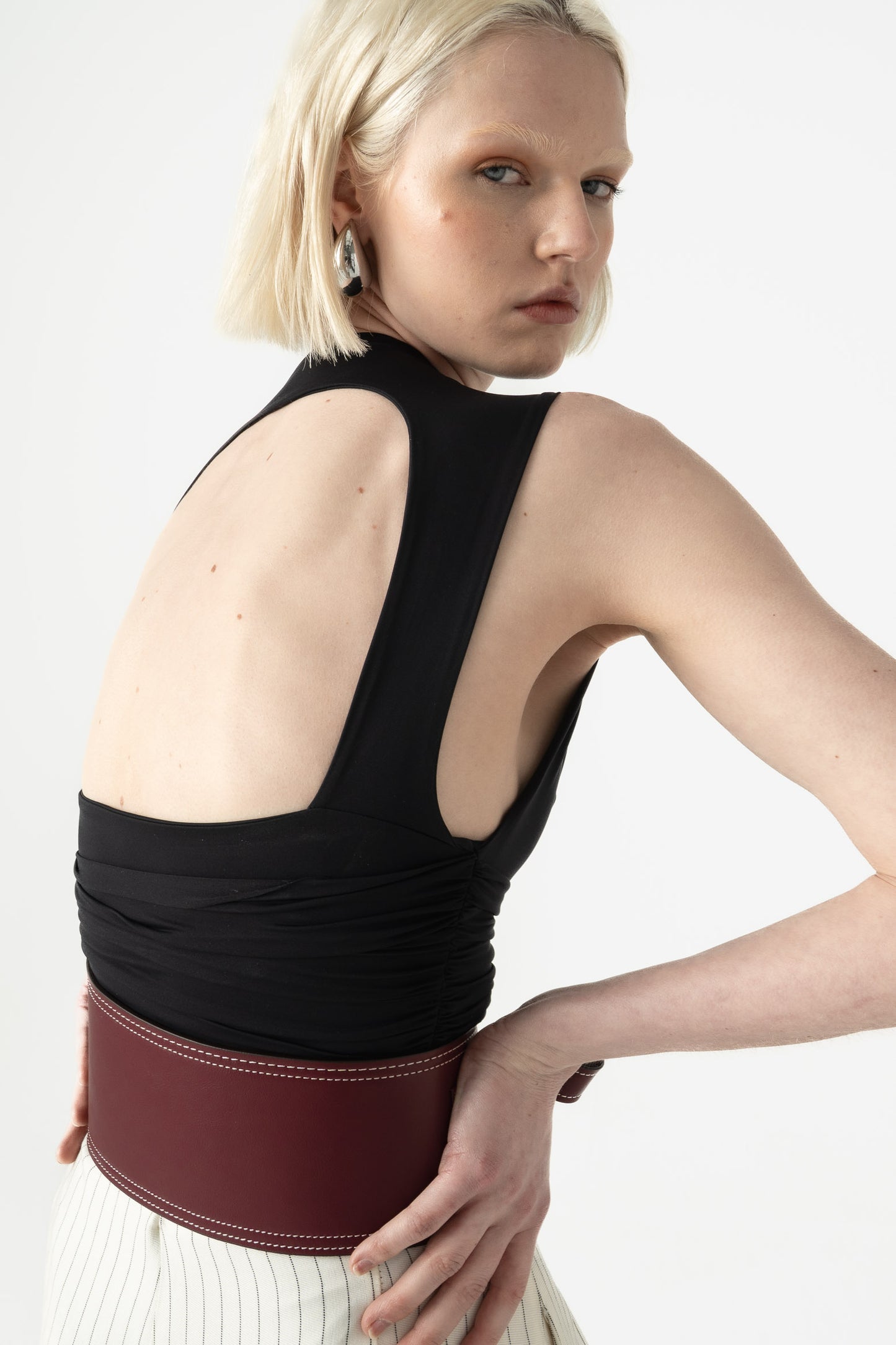 LA ESPABILÁ BELT - BURGUNDY