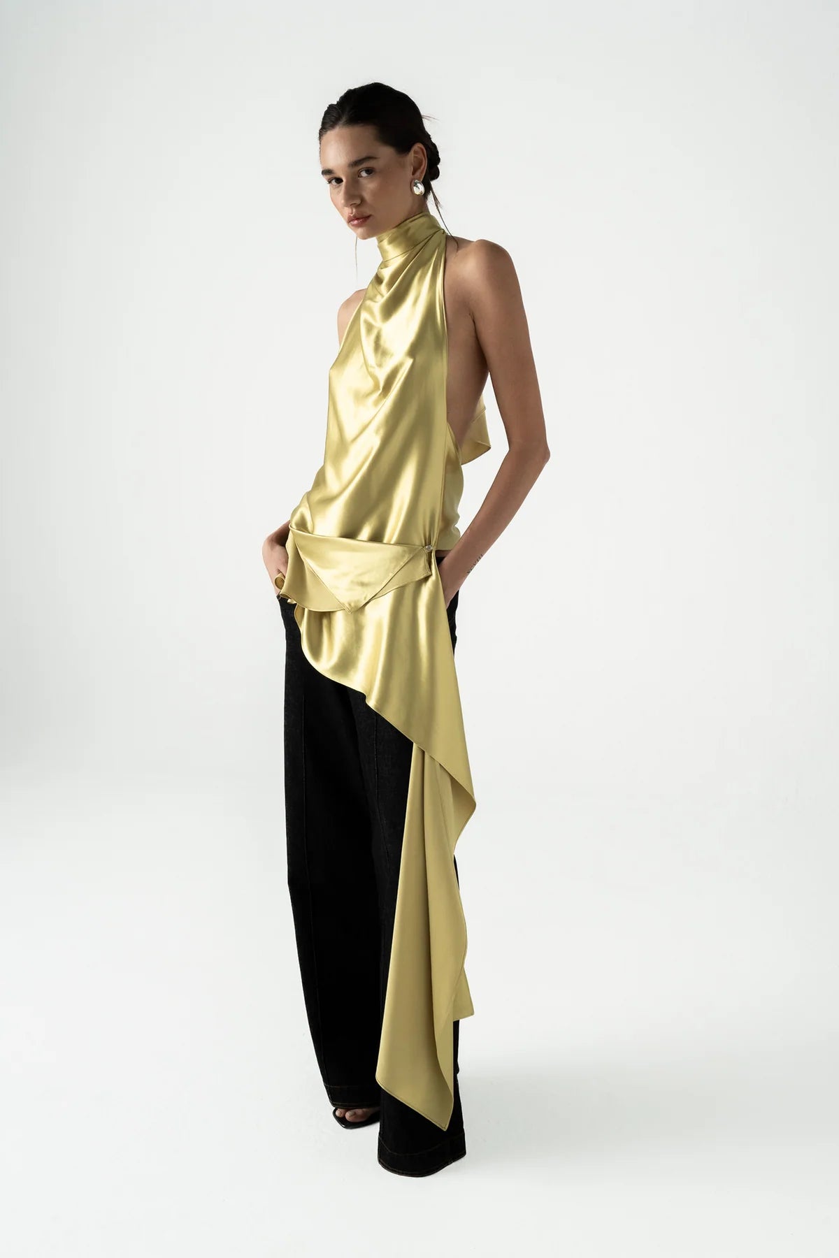 LA JOYITA BLOUSE - LIME