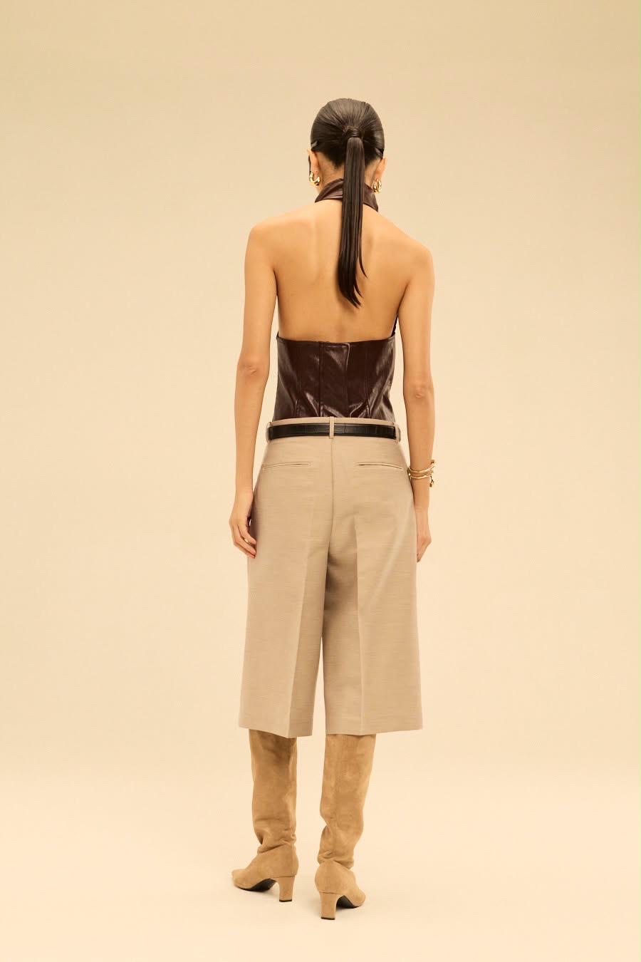 NOIR TOP - BROWN