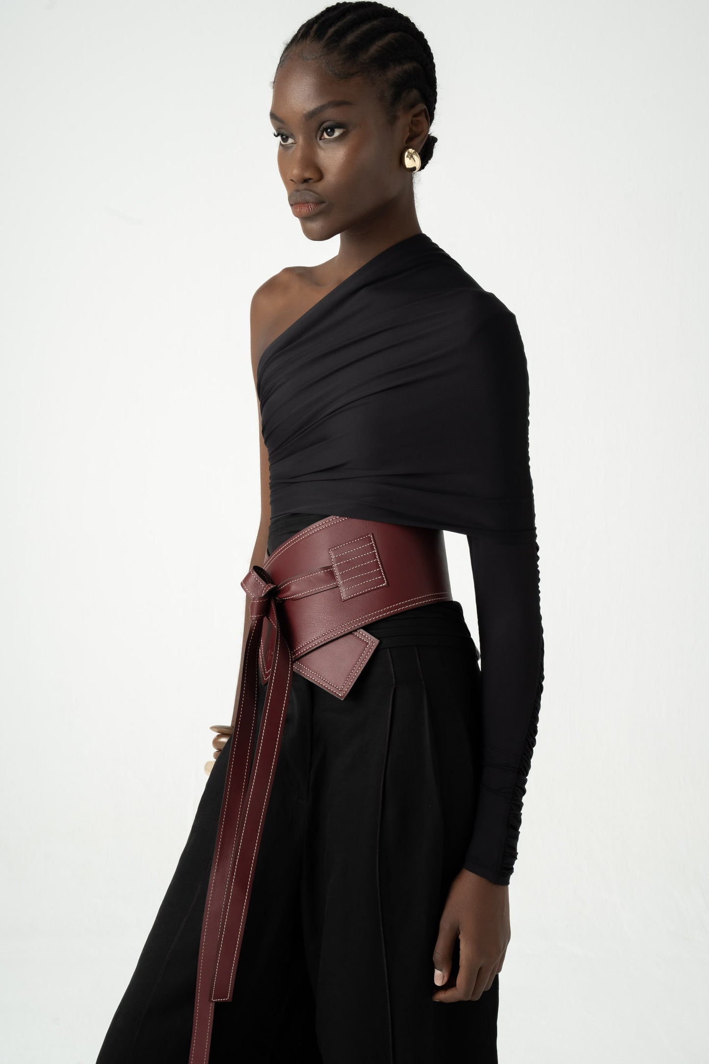 LA ESPABILÁ BELT - BURGUNDY