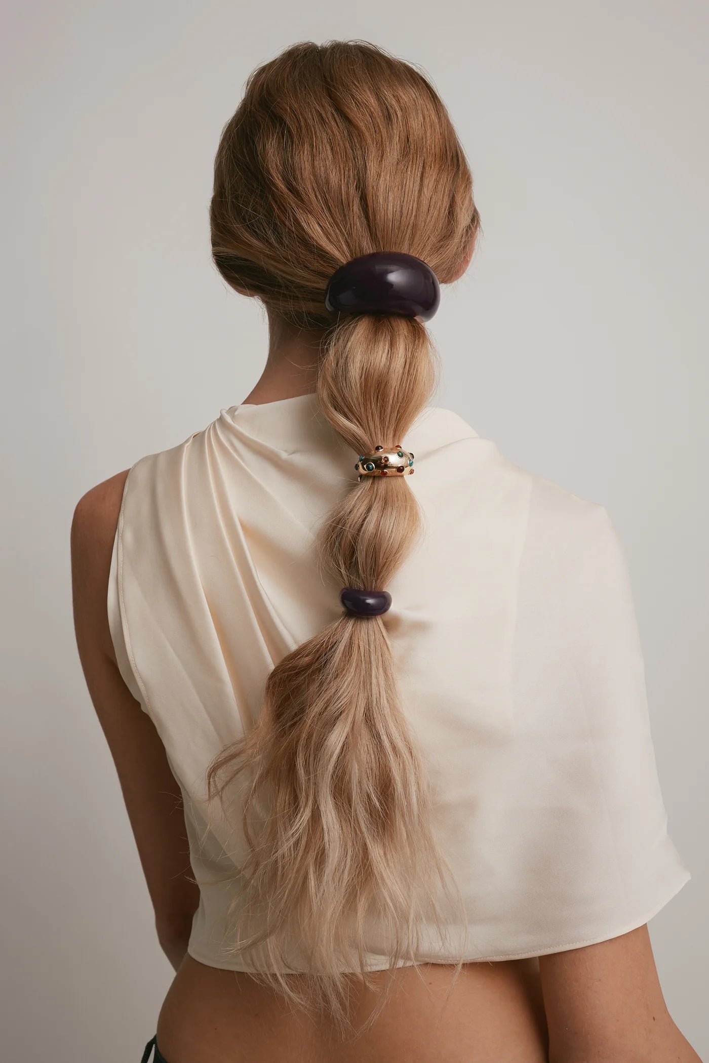 SIENA MINI DOME PONY CUFF - MULTICOLOR