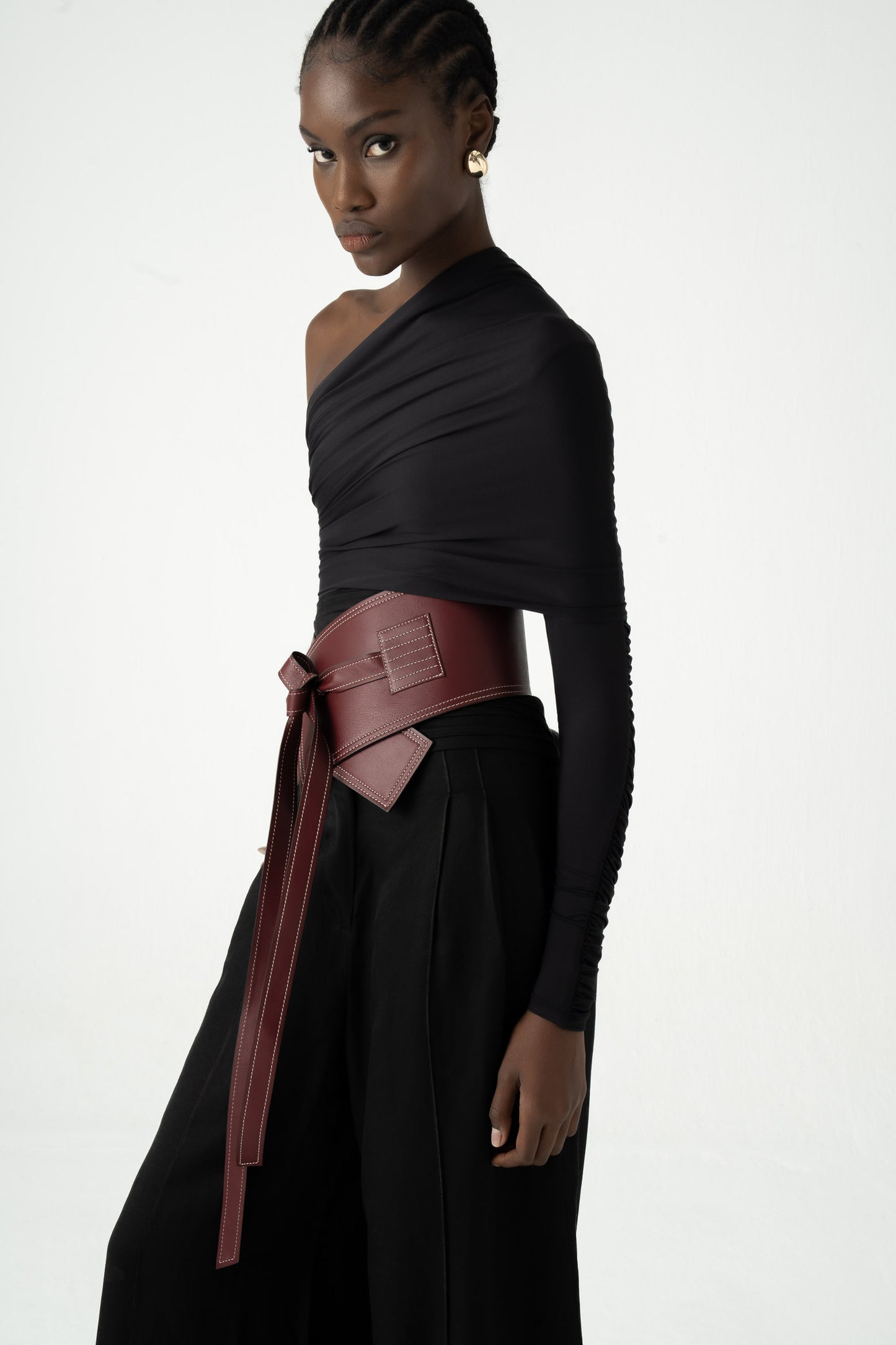 LA ESPABILÁ BELT - BURGUNDY