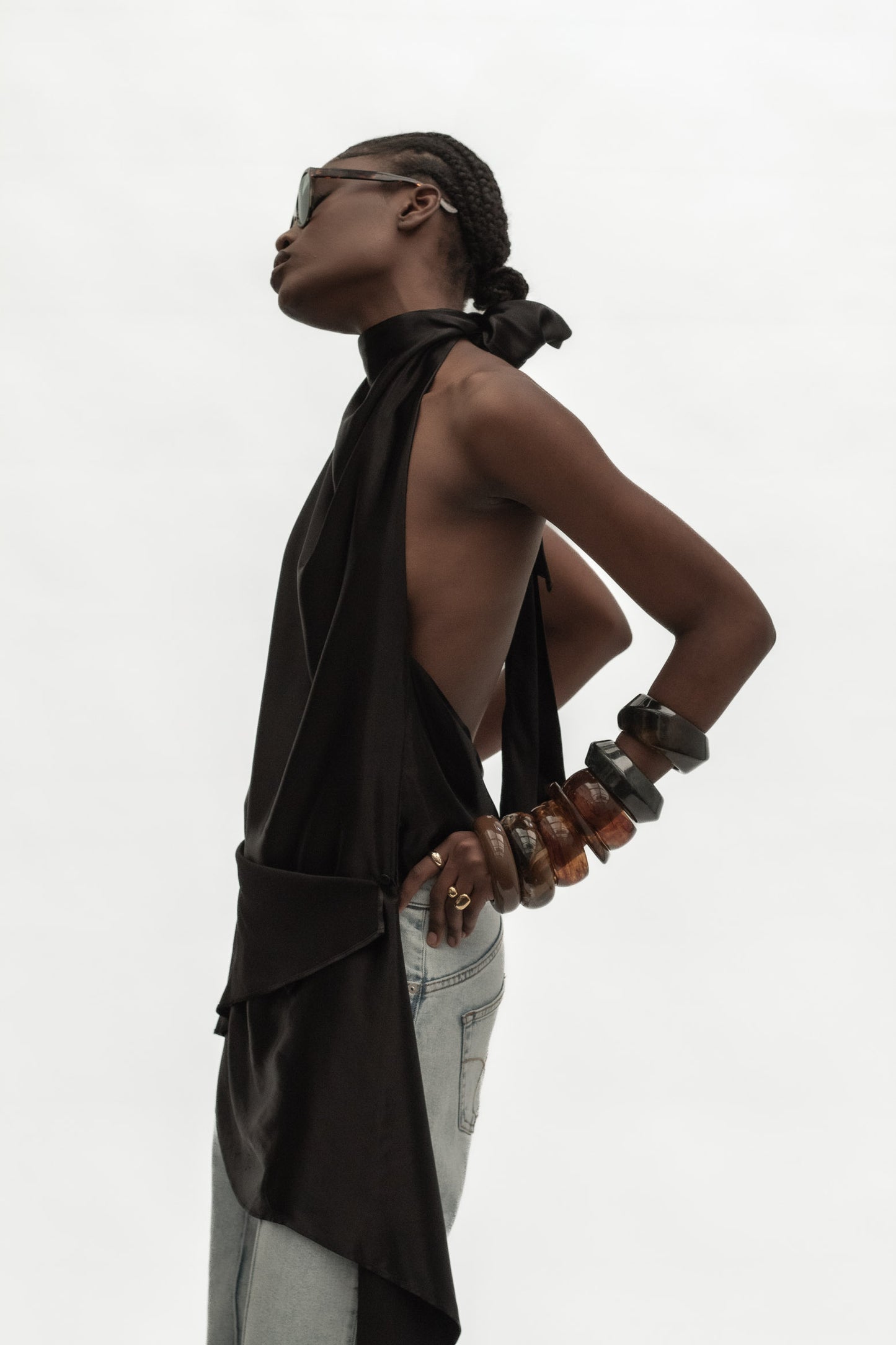 LA JOYITA BLOUSE - BLACK