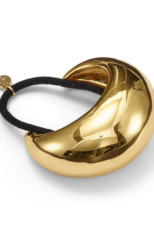 GLOSSY DOME PONY CUFF GOLD