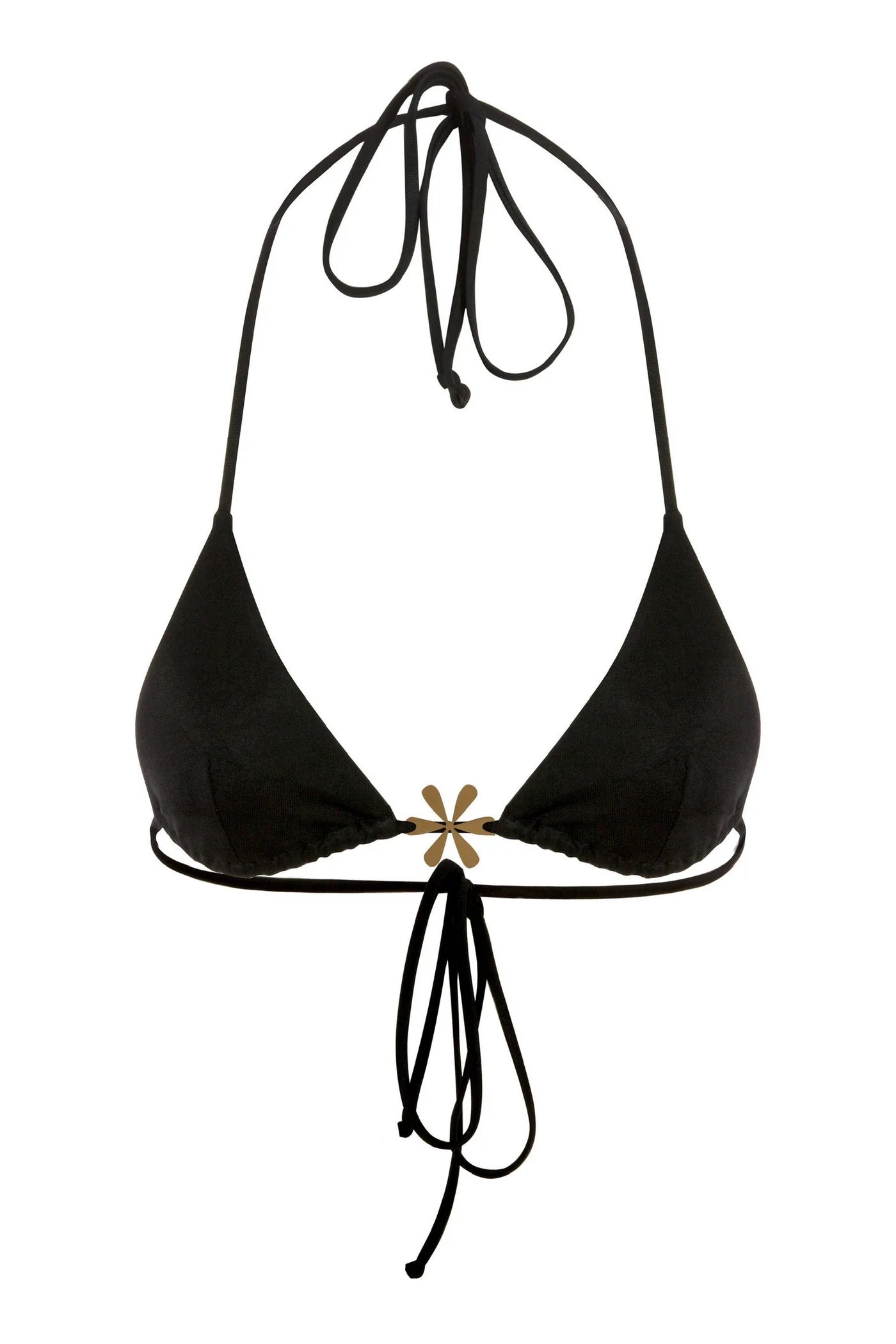 JULIANA BIKINI TOP BLACK