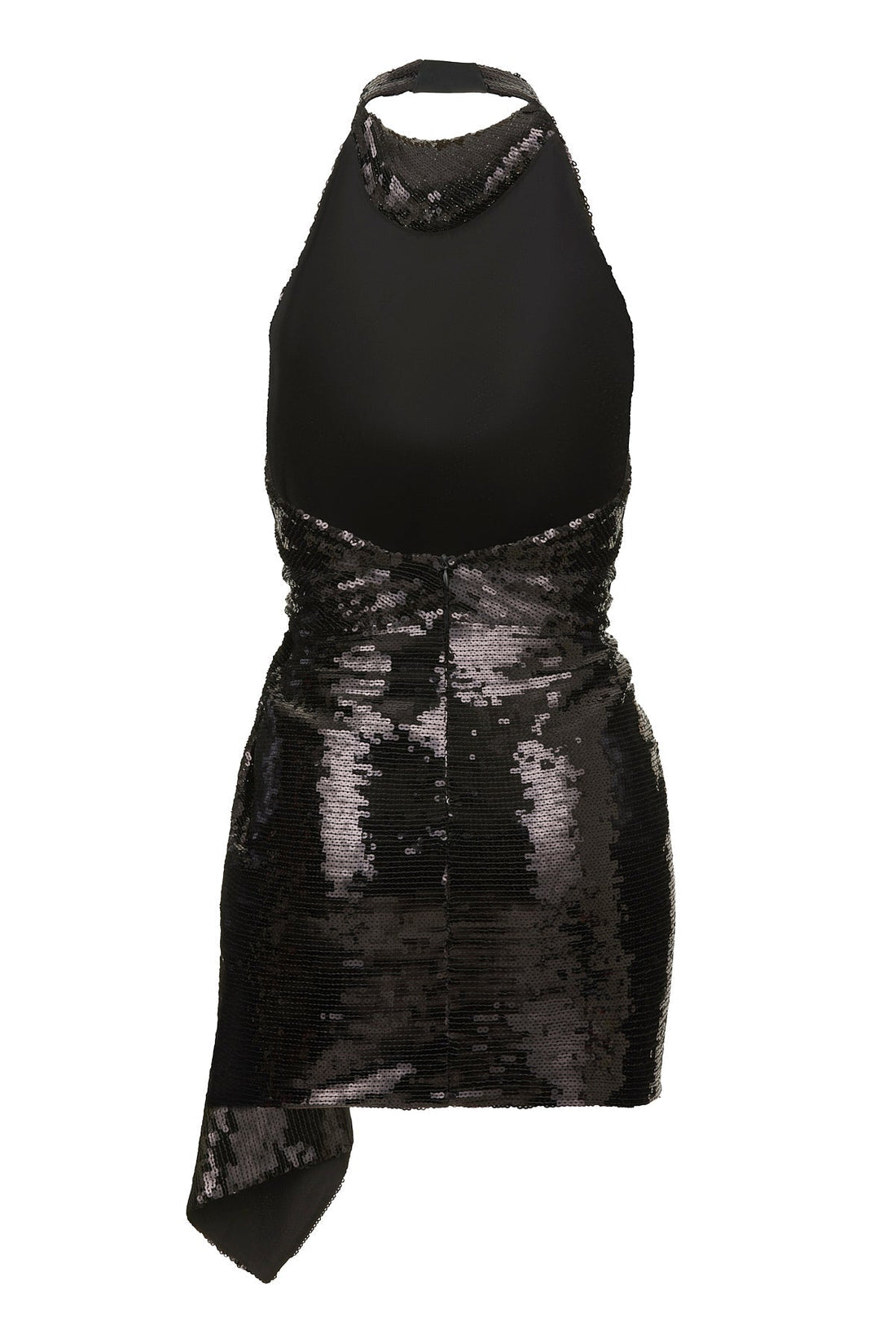 HALTER MINI SEQUIN DRESS