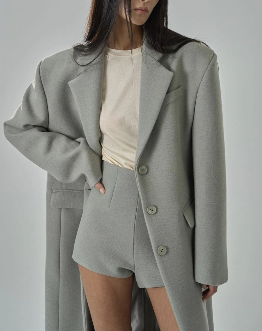 DEMI COAT IN SAGE